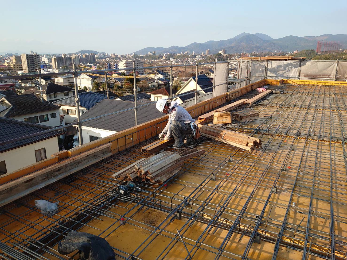 型枠大工さんの工具セットです。 もどかしい